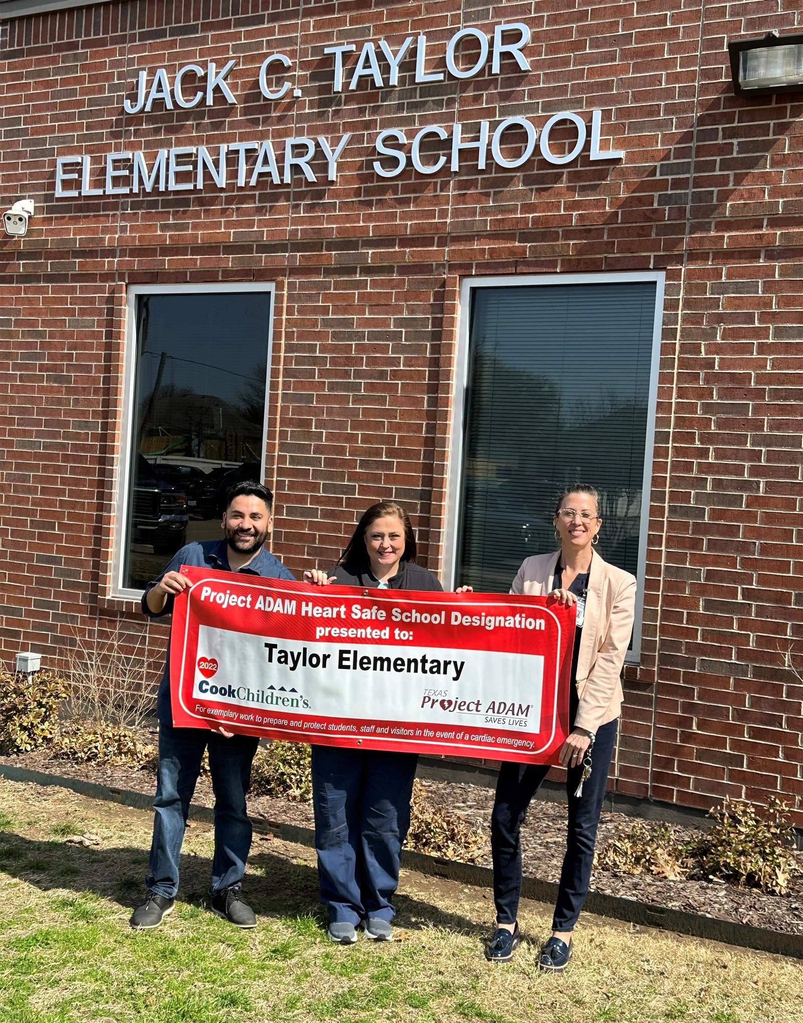  BISD Recognized as a Heart Safe School District by Cook Children's Heart Center